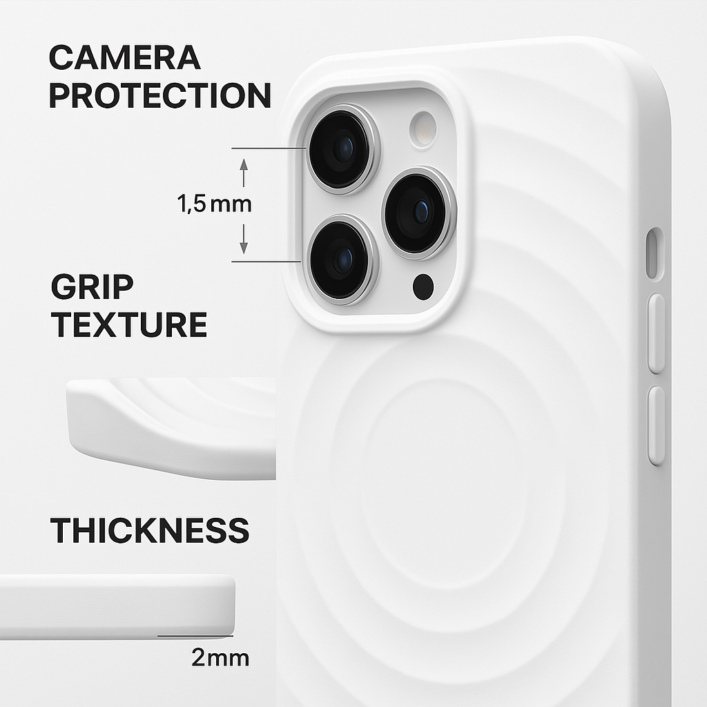 Ripple Pattern Case for iPhone