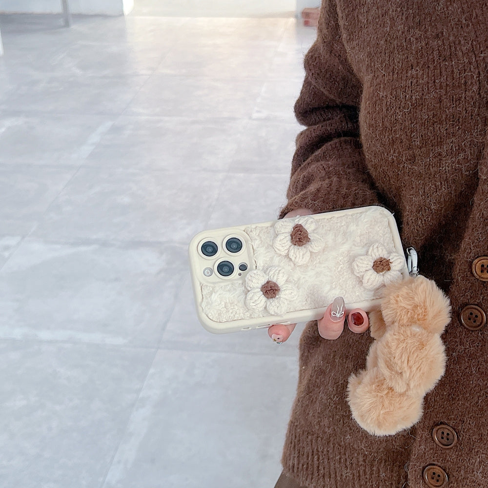 Embroided Flower Case for iPhone