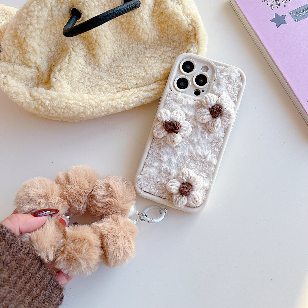 Embroided Flower Case for iPhone