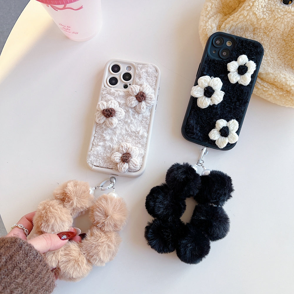 Embroided Flower Case for iPhone