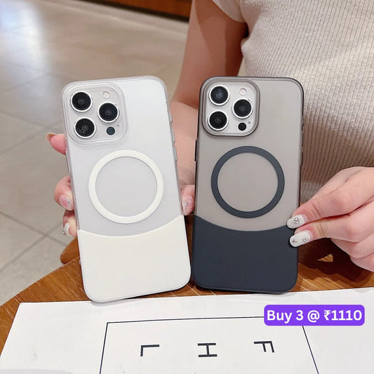 Translucent MagSafe Case for iPhone