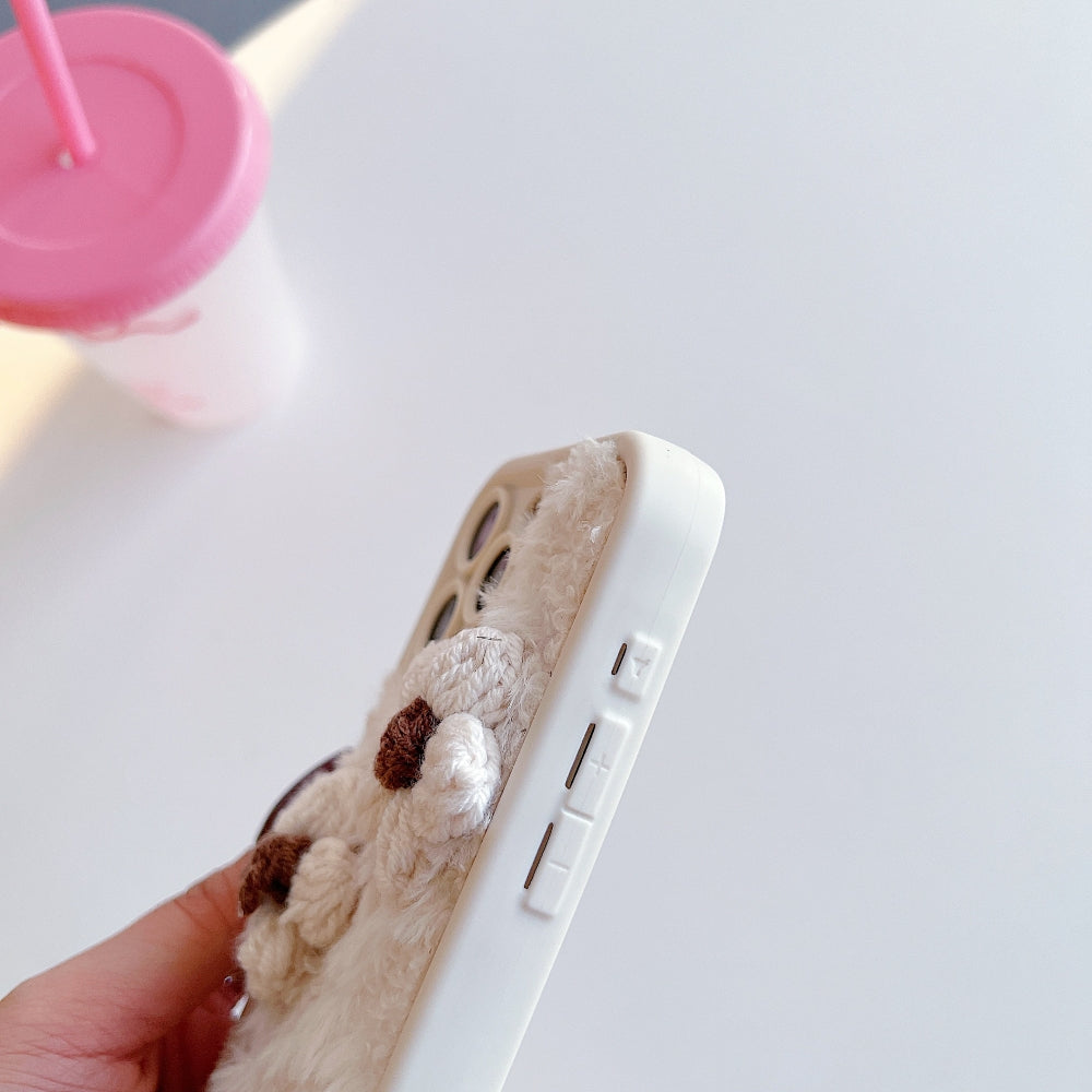 Embroided Flower Case for iPhone
